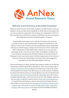The final AnNex newsletter, December 2023